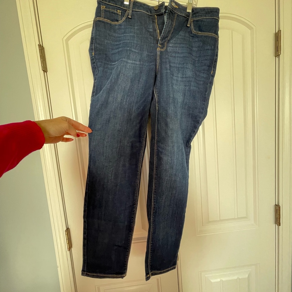 Old Navy Super Skinny Rockstar Blue Women's Jeans size 16
